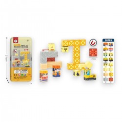 407713 KLOCKI MAGNETYCZNE 63EL BIGTOYS