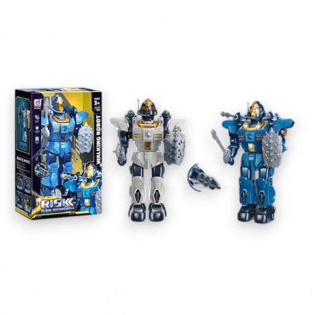 466036 ROBOT WOJOWNIK NA BATERIE ŚW/DŹ PARA WODNA BIGTOYS
