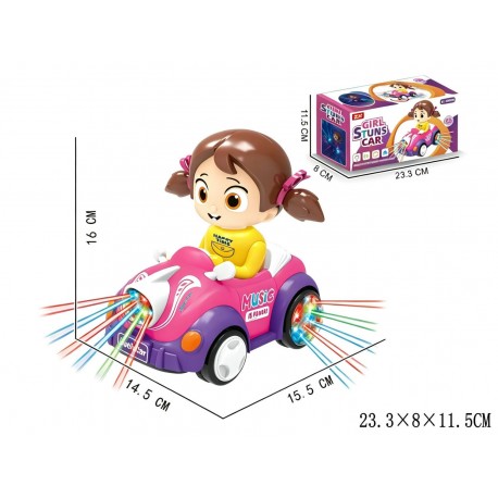 122588 AUTO SAMOCHÓD JEEP Z LALKĄ NA BATERIE BEAUTY ASKATO