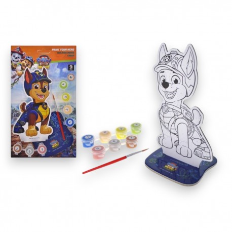 963518 ZESTAW MALOWANIE PO NUMERACH FIGURKA PAW PATROL CHASE MAKSIK