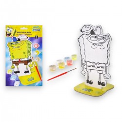 963464 ZESTAW MALOWANIE PO NUMERACH FIGURKA SPONGEBOB MAKSIK
