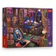 12163 PUZZLE PREMIUM PLUS QUALITY 1000 EL. THE ART OF COLOUR: DOMOWA GALERIA SZTUKI TREFL