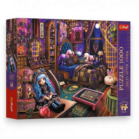 12163 PUZZLE PREMIUM PLUS QUALITY 1000 EL. THE ART OF COLOUR: DOMOWA GALERIA SZTUKI TREFL