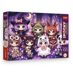 16607 PUZZLE 100 EL. SPOOKY STORIES - MAŁA PRACOWNIA MAGII TREFL