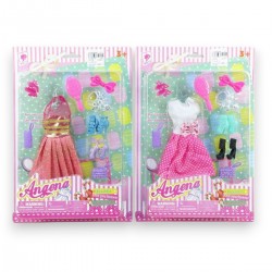 782107 UBRANKA DLA LALEK 4WZ. BIGTOYS