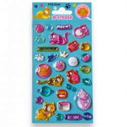 970056 NAKLEJKI PUFFY YUMMY 3D STN 0056 STNUX