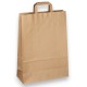 016955 TORBA PAPIEROWA BRĄZOWA 32x24x10 7&7