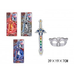 623712 ZESTAW RYCERSKI, TARCZA I MIECZ ADAR