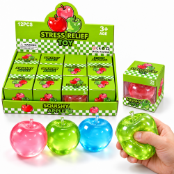 075525 GNIOTEK SQUISHY DO ŚCISKANIA JABŁKO WAZELINA