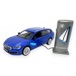 929011 MSZ (ELEKTR.) 1/35 SKODA SUPERB COMBI IV NIEBIESKI PULIO