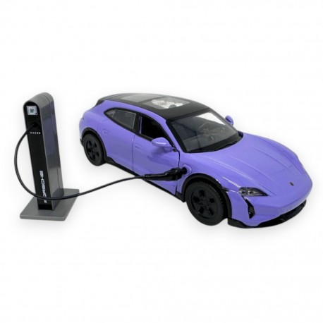 929073 MSZ (ELEKTR.) 1/36 PORSCHE TAYCAN TURBO S FIOLET. PULIO