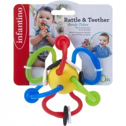 4168273 INFANTINO 316827 GRZECHOTKA PLANETA Z ORBITĄ BEŻ PULIO