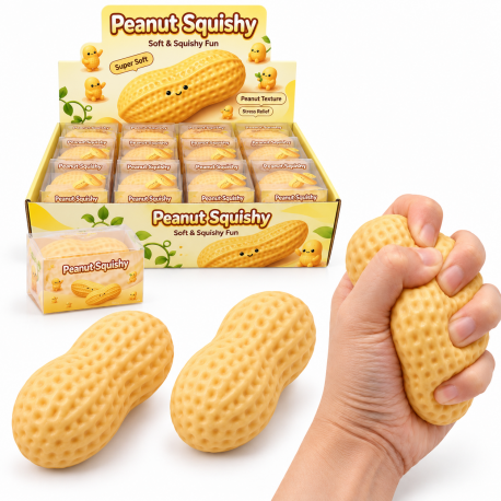 841362 GNIOTEK SQUISHY DO ŚCISKANIA ORZESZEK FISTASZEK CRUNCHY