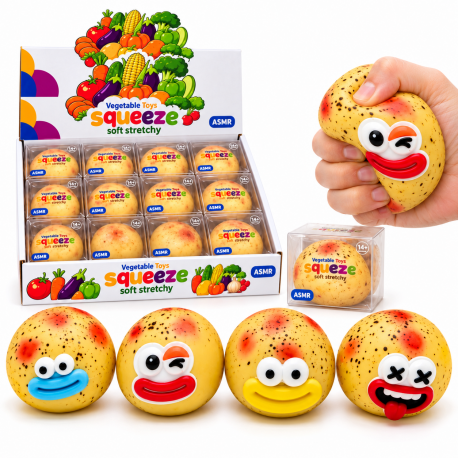 542358 GNIOTEK SQUISHY DO ŚCISKANIA ZIEMNIAK BUŹKA STRZELAJĄCY CRUNCHY