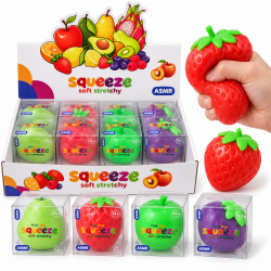 310255 GNIOTEK SQUISHY DO ŚCISKANIA OWOCE MIX STRZELAJĄCE