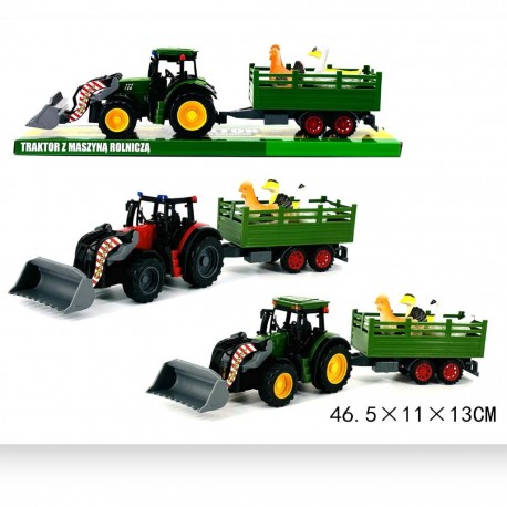 484242 TRAKTOR ZE ZWIERZĄTKAMI GAZELO
