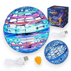 043652 LATAJĄCA KULA BUMERANG LED FLUGBALL NA USB - ŚWIECĄCA ZABAWKA DLA DZIECI NORIMPEX