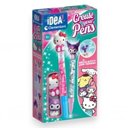 184323 CLEMENTONI MINI FABRYKA DŁUGOPISÓW HELLO KITTY
