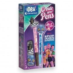 184798 CLEMENTONI MINI FABRYKA DŁUGOPISÓW K-POP DEMON HUNTERS