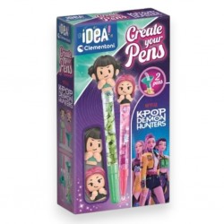 184781 CLEMENTONI MINI FABRYKA DŁUGOPISÓW K-POP DEMON HUNTERS