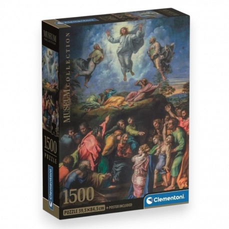 317394 CLEMENTONI PUZZLE 1500 el. MUSEUM RAPHAEL, TRANSFIGURATION