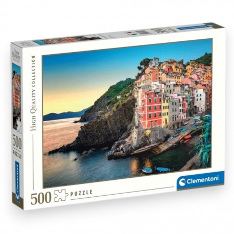 355709 CLEMENTONI PUZZLE 500 el. RIOMAGGIORE COAST