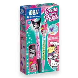 184316 CLEMENTONI MINI FABRYKA DŁUGOPISÓW HELLO KITTY I PRZYJACIELE