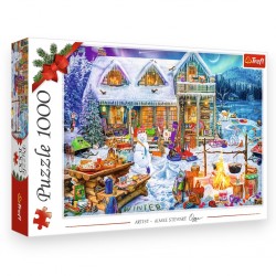 10948 PUZZLE 1000 EL. ZIMOWY CZAS TREFL