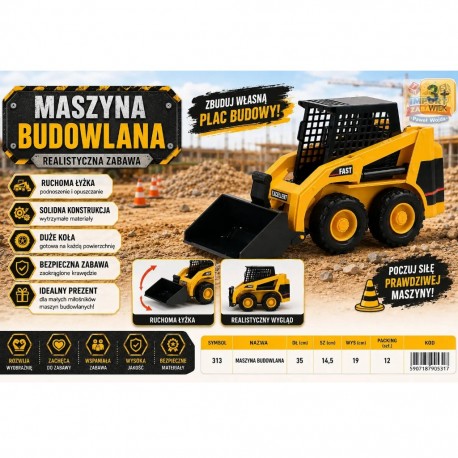 910229 MASZYNA BUDOWLANA 313BOB FHTOYS