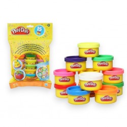 913458 CIASTOLINA PLAY-DOH URODZINOWA TORBA 15 MINI TUB 18367 HASBRO