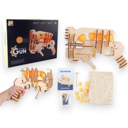 3007783 PISTOLET NA GUMKI PIŁECZKI PING-PONGOWE PRO KIDS