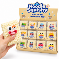40001 GNIOTEK SQUISHY DO ŚCISKANIA CHRUPIĄCY CRUNCHY MAKARON BUŹKA