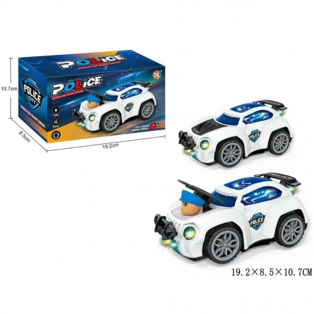 498515 AUTO POLICJA NA BATERIE GAZELO