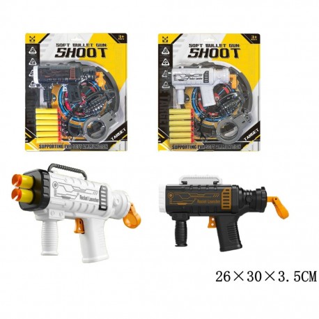 499550 ZESTAW MILITARNY PISTOLET + AKCESORIA NA BLISTRZE GAZELO