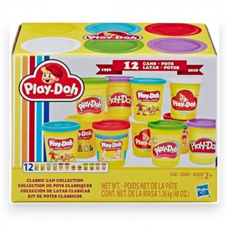 221070 PLD PLAY-DOH CIASTOLINA 12 TUB HASBRO