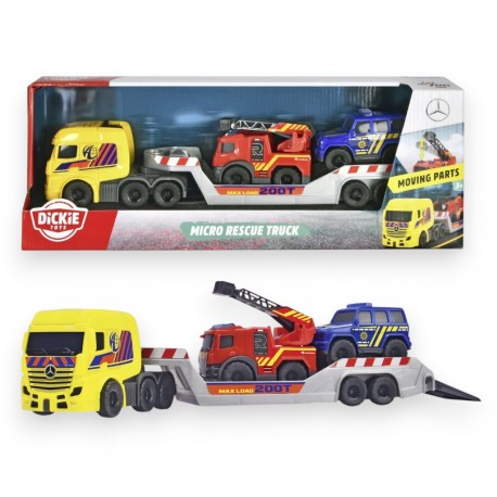 089091 SOS MINI LAWETA Z POJAZDAMI 32CM DICKIE TOYS M&Z
