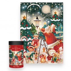 396020 PUZZLE 500 EL. CHRISTMAS 2 MAGICAL NIGHT INTERDRUK