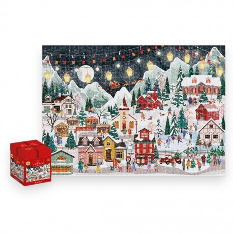 396068 PUZZLE 1000 EL. CHRISTMAS 2 MAGIC NIGHT INTERDRUK