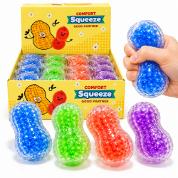 1465 GNIOTEK PIASEK SQUISHY DO ŚCISKANIA FISTASZEK Z PIASKIEM