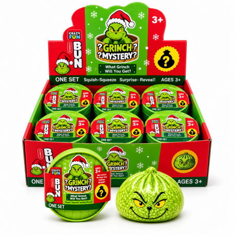 PIERGRIGNIOTEK PIEROŻEK ŚWIĄTECZNY SQUISHY DO ŚCISKANIA DUŻY ZIELONY
