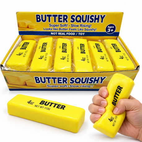 420262 GNIOTEK SQUISHY DO ŚCISKANIA MASŁO