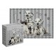 368980 INTERDRUK PUZZLE 250 EL. KIDS 7 DOGS POMARAŃCZOWY