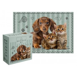 405586 PUZZLE 250 EL. PUPPY SIGN INTERDRUK