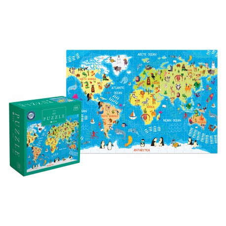 368935 PUZZLE 250 EL. COLORFUL KIDS 2 GAME INTERDRUK