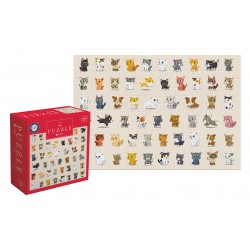 368980 PUZZLE 250 EL. KIDS 7 DOGS INTERDRUK
