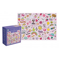 368997 PUZZLE 250 EL. KIDS 8 CATS INTERDRUK