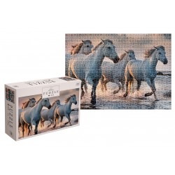 384966 PUZZLE 1000 EL. WILD HORSES 3 SAVAGE BEAUTY INTERDRUK