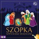 887166 WYPYCHANKI ŚWIĄTECZNE. SZOPKA . ZIELONA SOWA