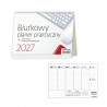 052574 KALENDARZ 2027 BIURKOWY PLANER PRAKTYCZNY TYGODNIOWY SZTUKA RODZINNA