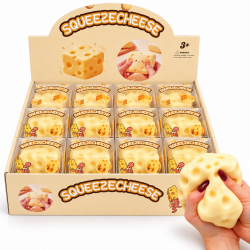 9861 GNIOTEK WAZELINA SQUISHY DO ŚCISKANIA SER SEREK ŚREDNI